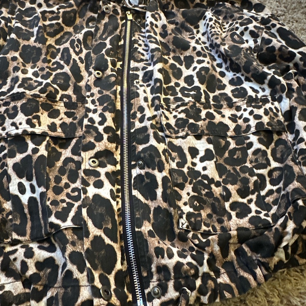 Express Animal Print Jacket - Picture 2 of 5
